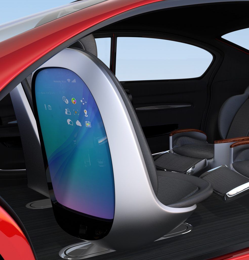 Intelligente Sitze in einem autonomen Fahrzeug