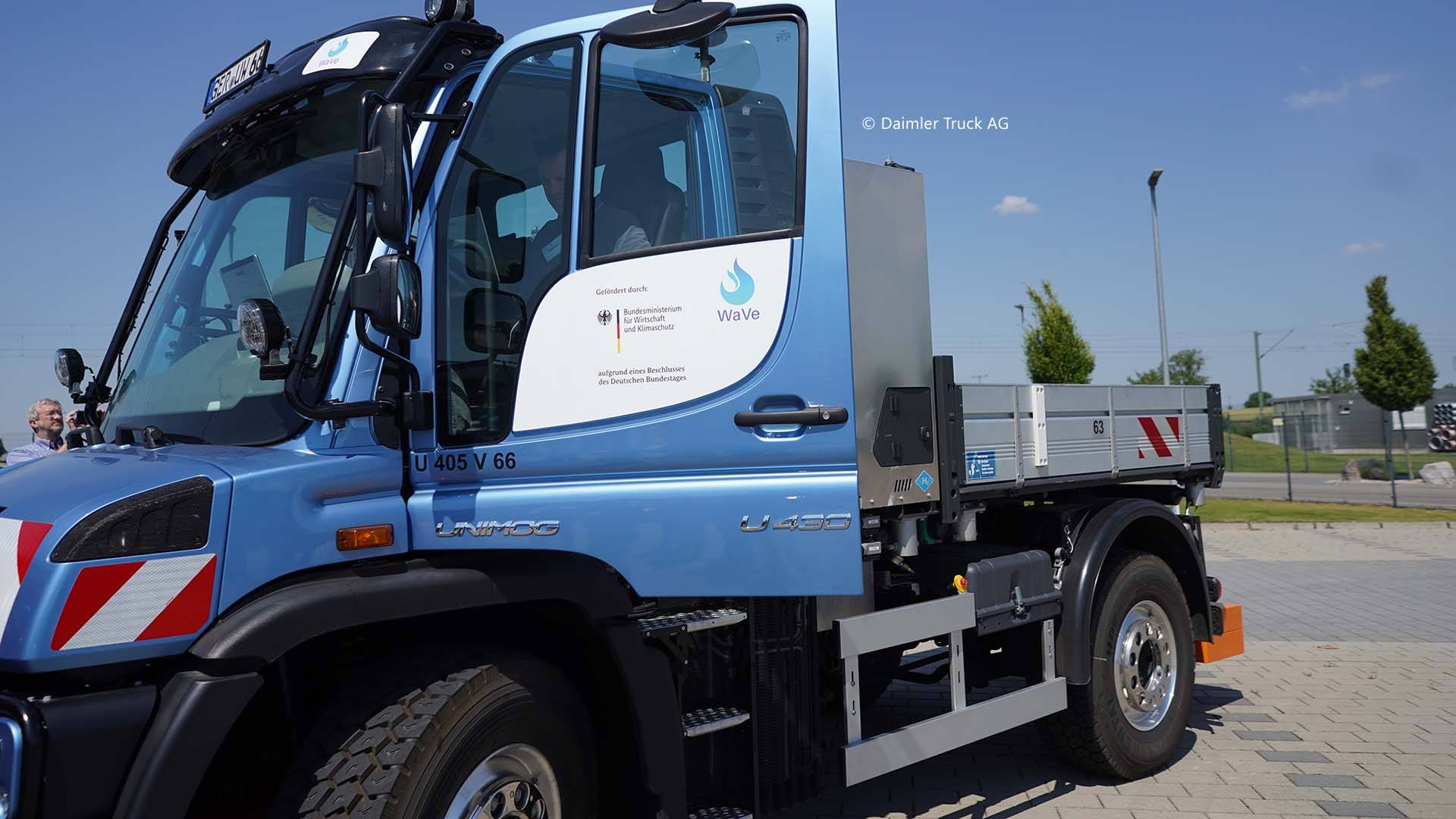 WaVe project sponsored by the German Federal Ministry Example Unimog Demonstrator