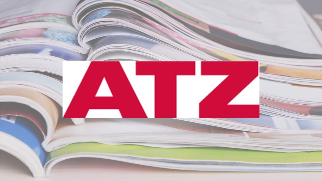 Logo trade magazine ATZ