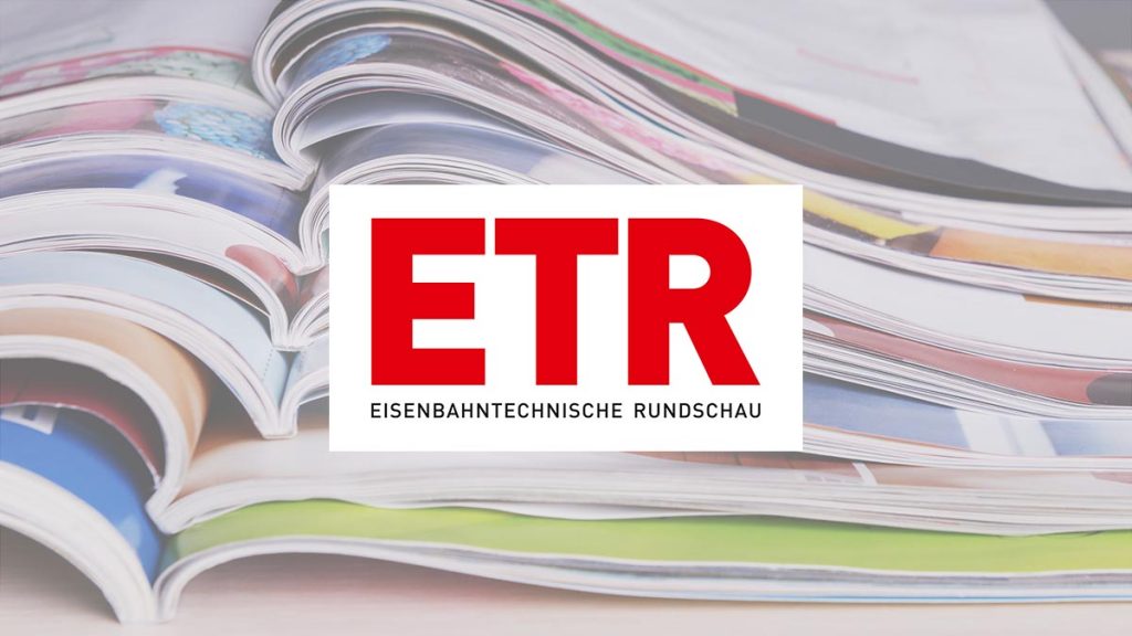 Logo trade magazine ETR - Eisenbahntechnische Rundschau