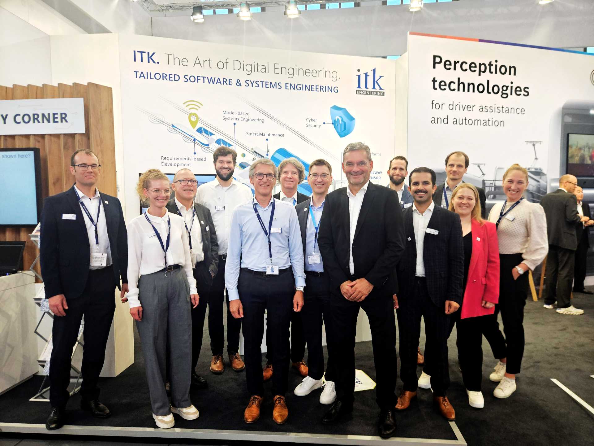 ITK Rail Team at the InnoTrans 2024