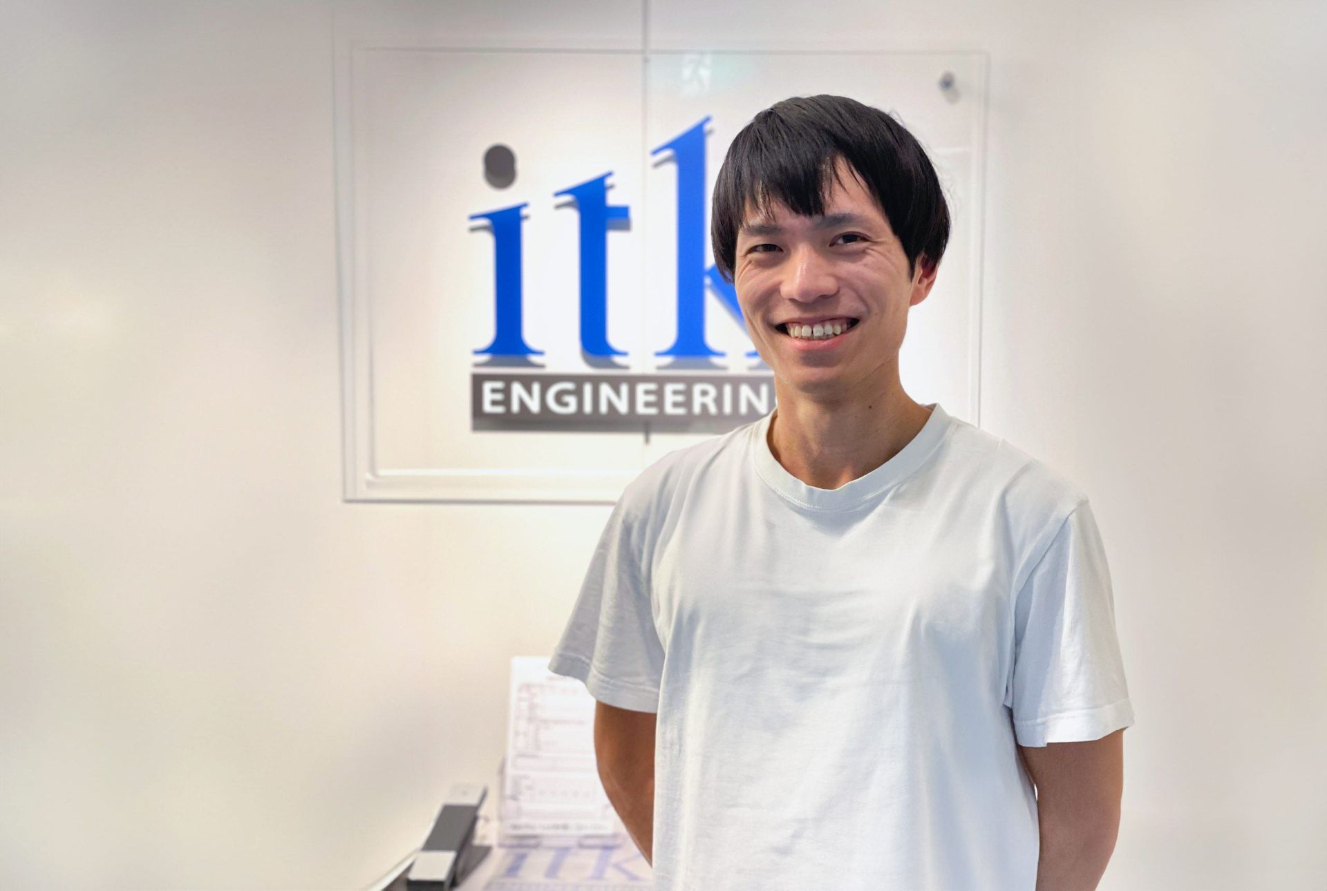 Portrait Shintaro Oizumi, Software Engineer, ITK Engineering Japan