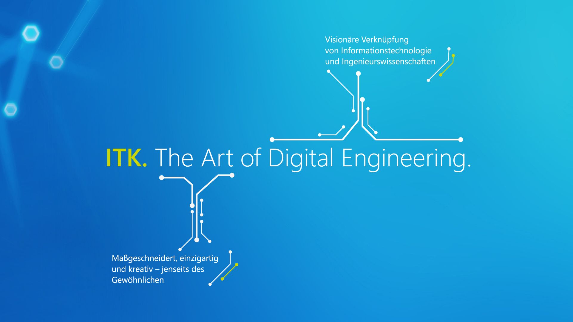 ITK. The Art of Digital Engineering