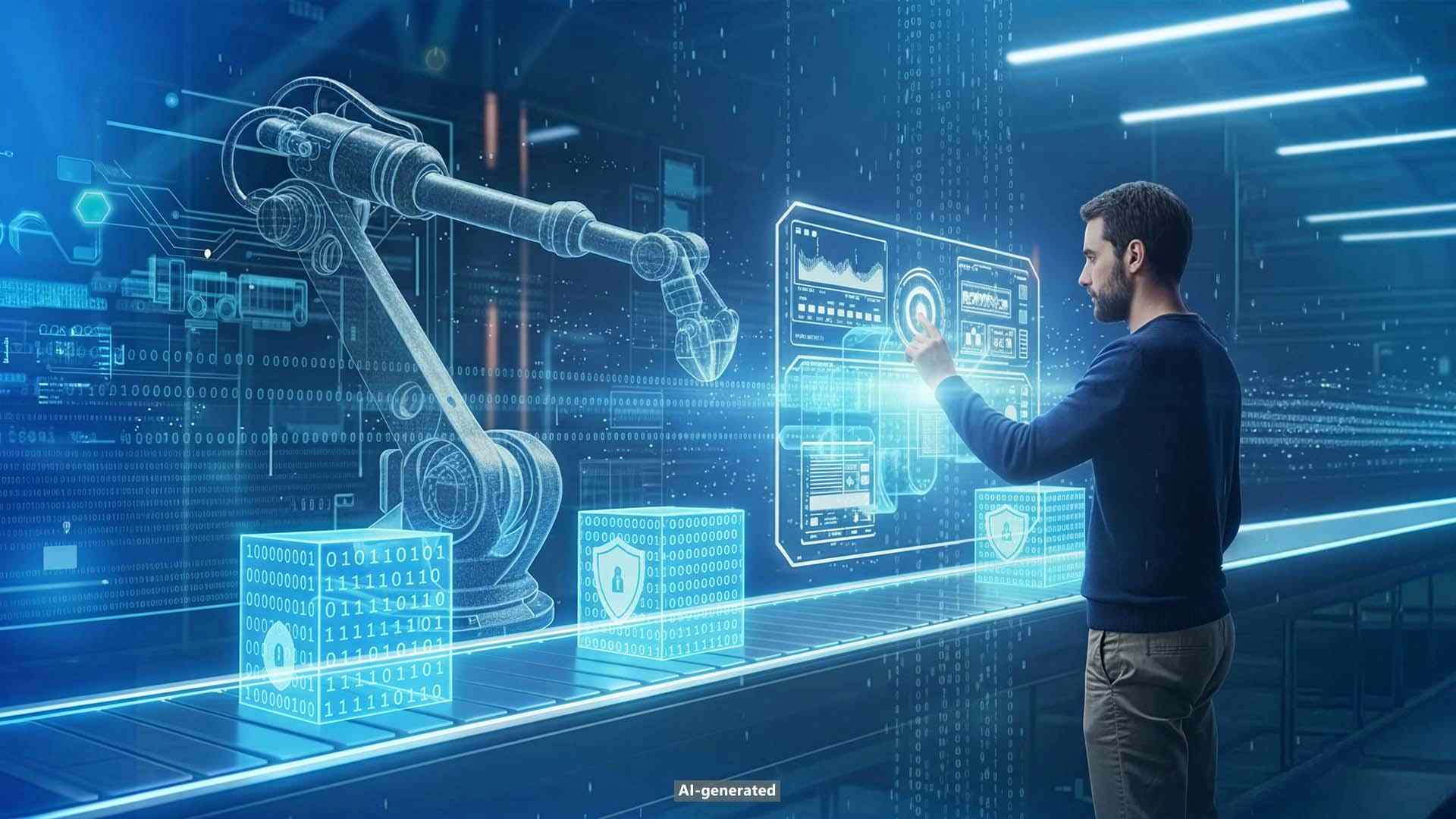 Expert develops software in a software factory with ai support